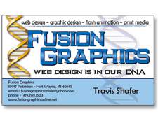 Fusion Graphics Business Cards
